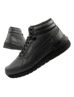 Puma ST Runner v4 Mid sportovní boty pánské kotníkové tenisky černé