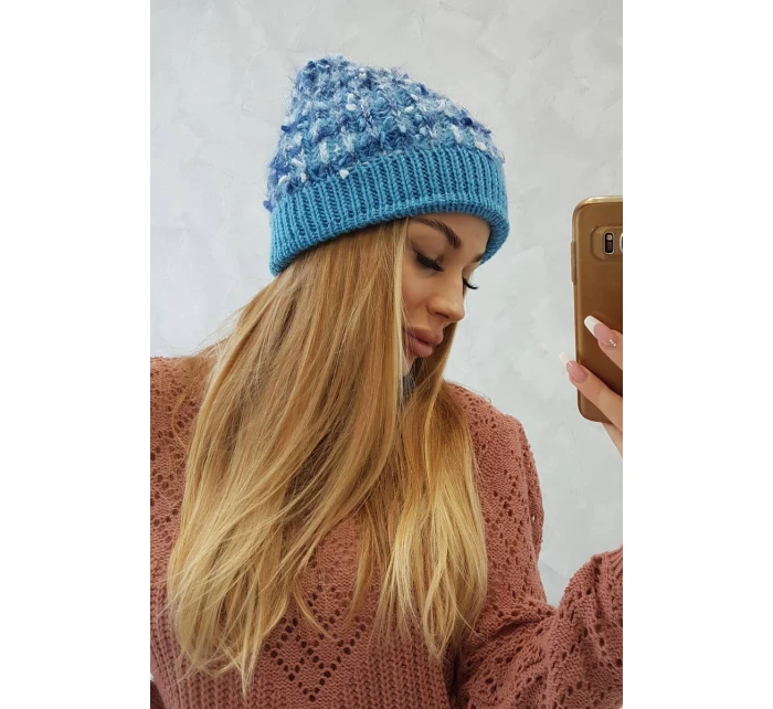 Bublinková čiapočka K219 modrá Bublinková čiapočka K219 modrá