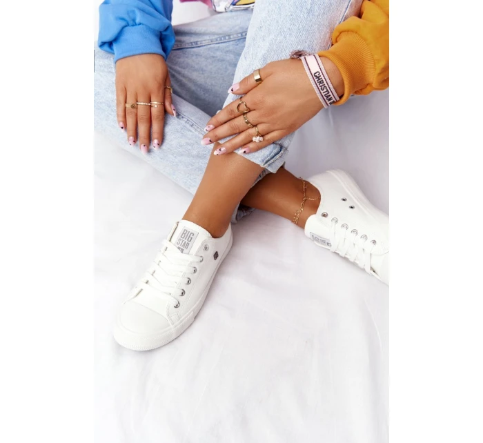 Dámské Tenisky Big Star Bílé model 21525456 - Big Star Shoes