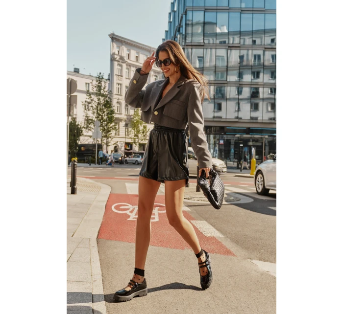 Lakované Dámské Polobotky S Pásky Černé model 21671162 - Boto