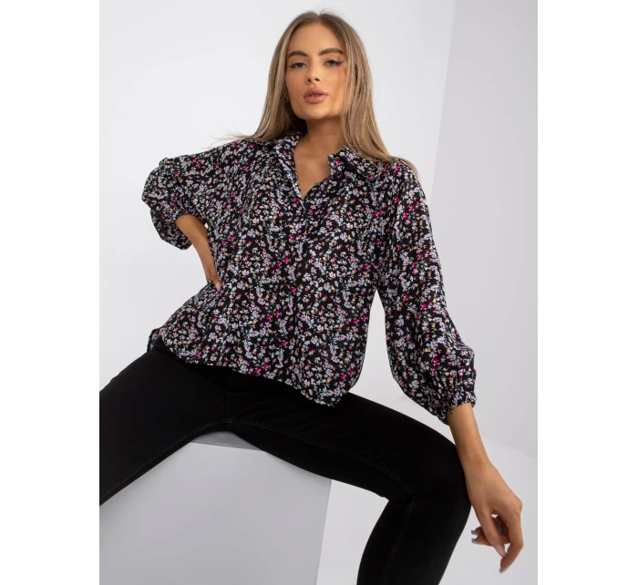 Blúzka CHA BZ 3303 1.34 čierna a ružová