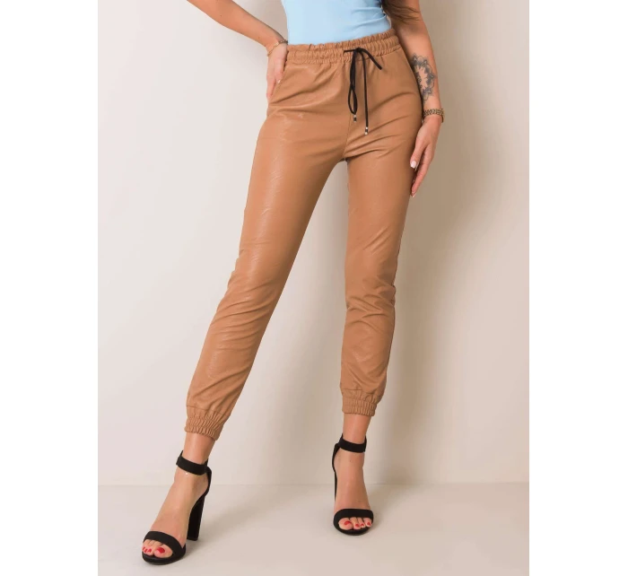 DHJ kalhoty SP model 18449600 světle hnědá - FPrice