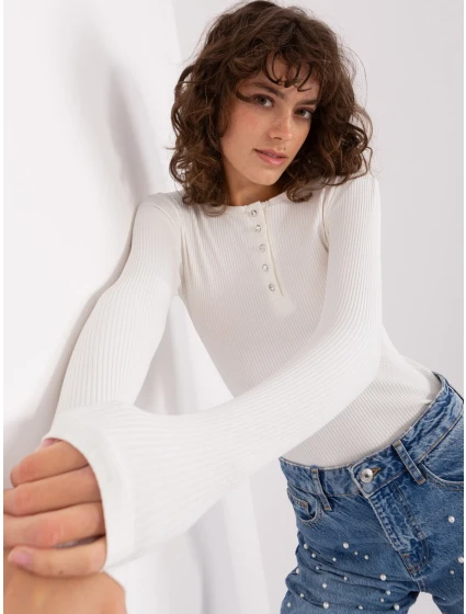 Bluzka RV BZ model 19011852 ecru - FPrice Bluzka RV BZ model 19011852 ecru - FPrice