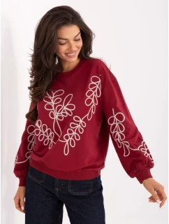 Bluzka RV BZ model 21393075 bordowy - FPrice