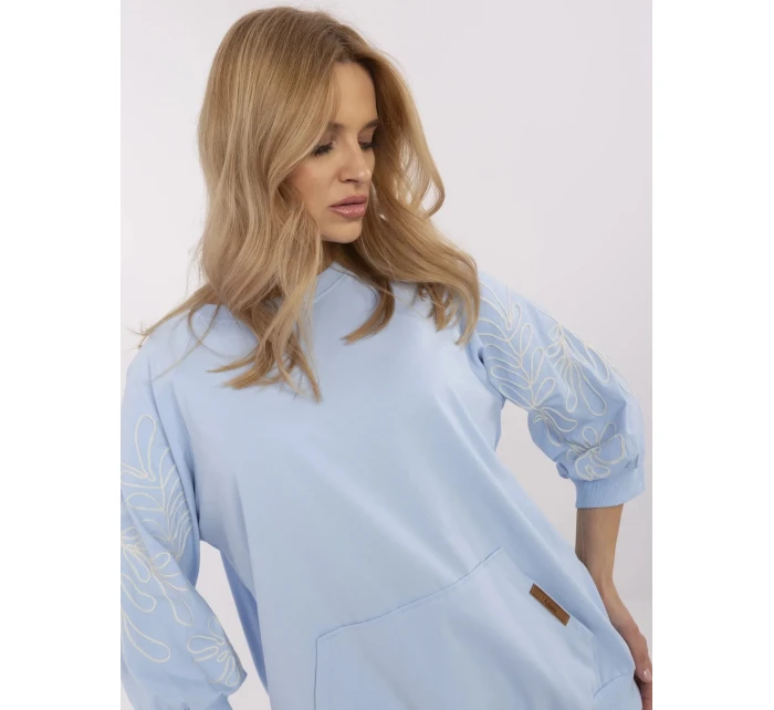 Blúzka RV BZ A367.26 svetlo modrá
