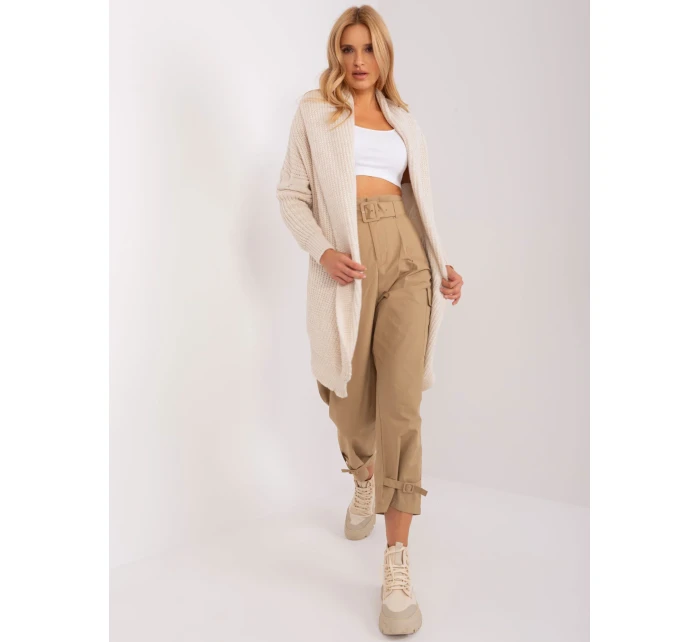 Kardigan TW SW BI model 18955437 jasny beżowy - FPrice Kardigan TW SW BI model 18955437 jasny beżowy - FPrice