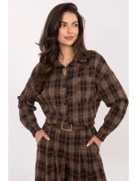 Košeľa s dlhým rukávom model 220040 Taliansko Moda