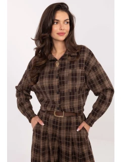 Košeľa s dlhým rukávom model 220040 Taliansko Moda