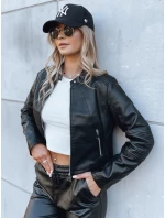 Dámská kožená bunda STYLE černá Dstreet model 21971244 - FashionStreet Dámská kožená bunda STYLE černá Dstreet model 21971244 - FashionStreet