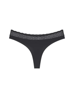 Dámske tangá Feel of Modal String 2P - BLACK - black 0004 - TRIUMPH