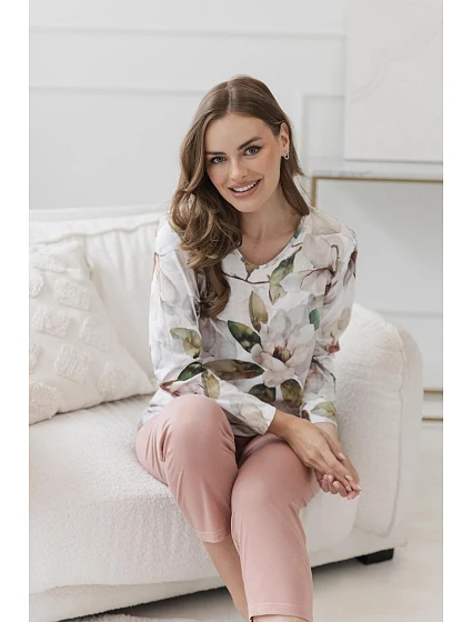 Pyžamo Taro 3615 Denisa, s dlhými rukávmi, veľkosť M–XL, Z26 Pyžamo Taro 3615 Denisa, s dlhými rukávmi, veľkosť M–XL, Z26