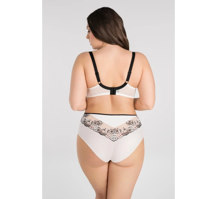 Měkká dámská podprsenka soft K model 20122435 Black & White - Gorsenia