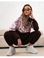 Športová súprava s motívom čokoládových kvetov (821148)