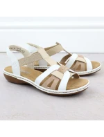 Pohodlné dámske sandále Rieker 65918-81