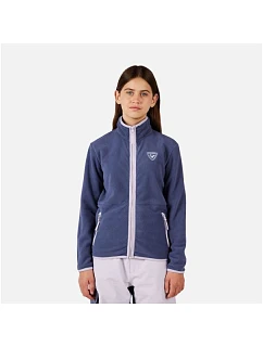 Detská mikina ROSSIGNOL JR STRAWPILE FLEECE FZ, modrá