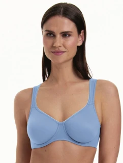 Dvojitá podprsenka s kosticami 5490 bel air blue - RosaFaia