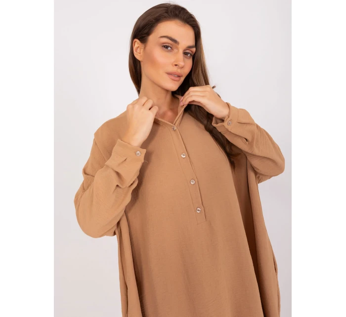 Šaty DHJ SK 15506A.94P camel