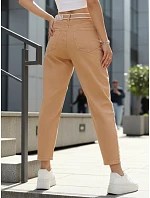 Jeansy damskie mom fit z wysokim stanem model 22092274 - FashionStreet