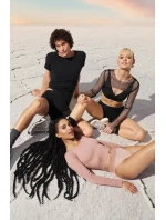 Dámske nohavičky EVER Infused Aloe High leg - FOGGY MAUVE - béžové 6116 - SLOGGI