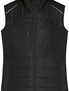 JN Dámská hybridní vesta 02. black/black model 22532686 - Daiber