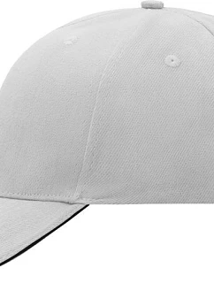 MB 24 6 panelová sandwich kšiltovka model 22502309 light grey/black - Daiber