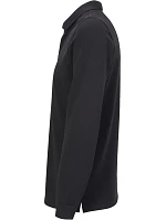 LSL Men Pánské těžké piqué polo s dlouhým rukávem deep black model 22442403 - NEOBLU LSL Men Pánské těžké piqué polo s dlouhým rukávem deep black model 22442403 - NEOBLU