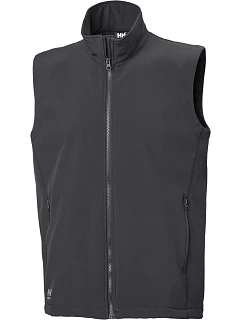 Manchester 3vrstvá softshellová vesta "Manchester" ebony model 22416415 - Helly Hansen