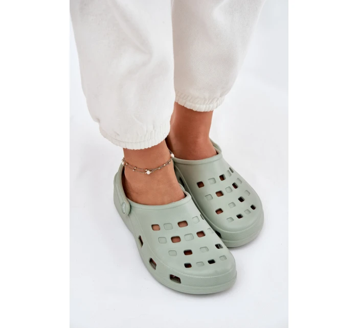 Klapki Damskie Piankowe LEMIGO 806 Miętowe Klapki Damskie Piankowe LEMIGO 806 Miętowe