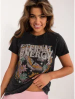 Bluzka model 21195976 ciemny szary - FPrice