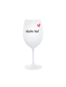 Vlastní text na sklenici