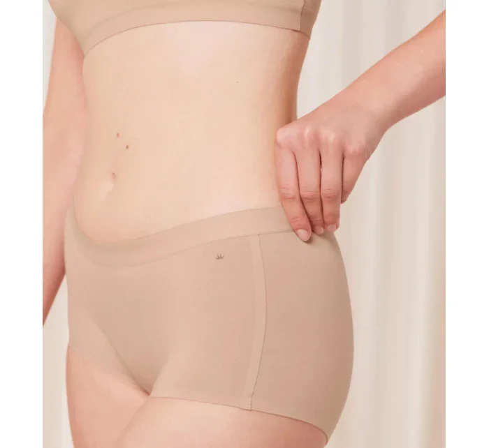 Dámske nohavičky Smart Natural Boyshort - BROWN - béžová 00EP - TRIUMPH