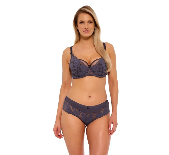 Polovyztužená dámská podprsenka semi soft BS 1134 Keto Grafitová model 20647062 Maxi - Gaia Polovyztužená dámská podprsenka semi soft BS 1134 Keto Grafitová model 20647062 Maxi - Gaia
