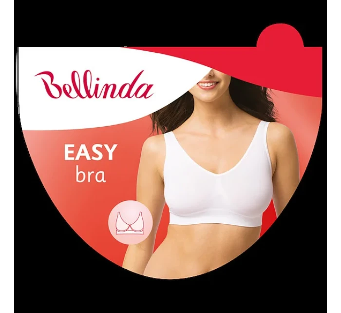 Dámska športová podprsenka s kosticami EASY BRA - BELLINDA - ružová