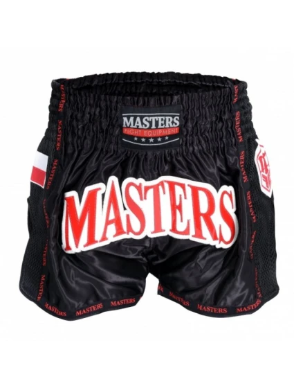 Športové šortky MASTERS ST-12 black (ZMENA CENY)
