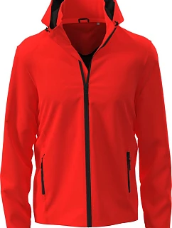 Stedman Lux Softshell Jacket Pánska 3-vrstvová softshellová bunda 05.5440 šarlátovo červená
