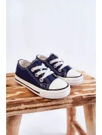 Dziecięce Trampki Klasyczne Granatowe Filemon Dziecięce Trampki Klasyczne Granatowe Filemon