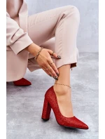 Lesklé lodičky Na Podpatku model 21607451 - Boto