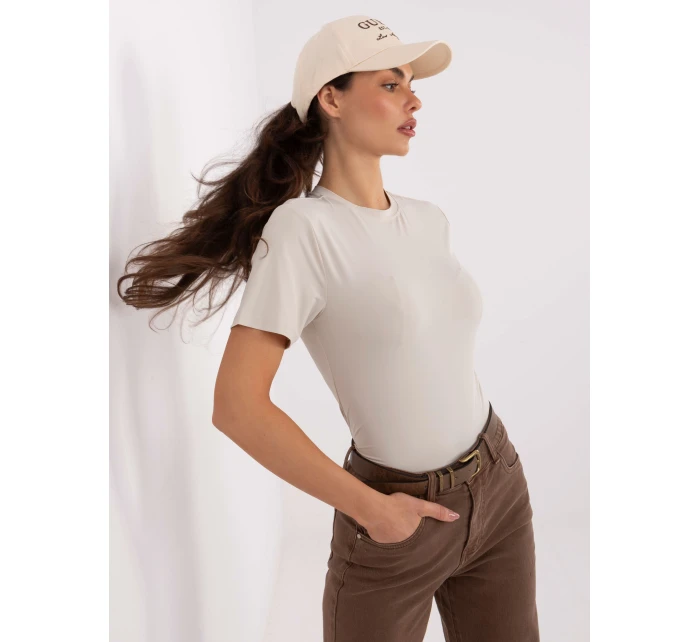 Blúzka D12099M02805A svetlo béžová Blúzka D12099M02805A svetlo béžová