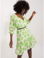 Šaty DHJ SK 17370.83 svetlozelené