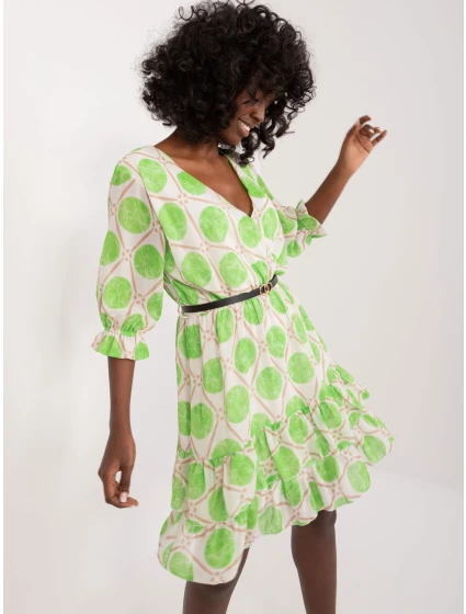 Šaty DHJ SK 17370.83 svetlozelené