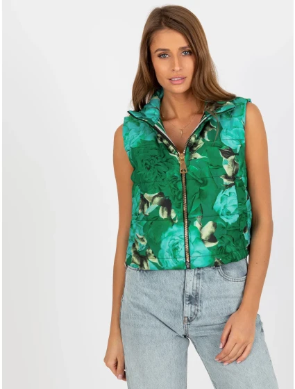 Dámska vesta RV KZ 11445.98P zelená