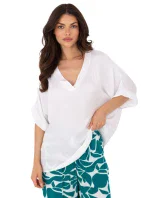 Bluzka TW BZ BI model 21190982 biały - FPrice Bluzka TW BZ BI model 21190982 biały - FPrice