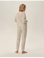 Dámska tepláková súprava Fune 41887-80X Beige - Henderson Ladies