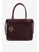 Dámska nákupná taška Nobo - bordová