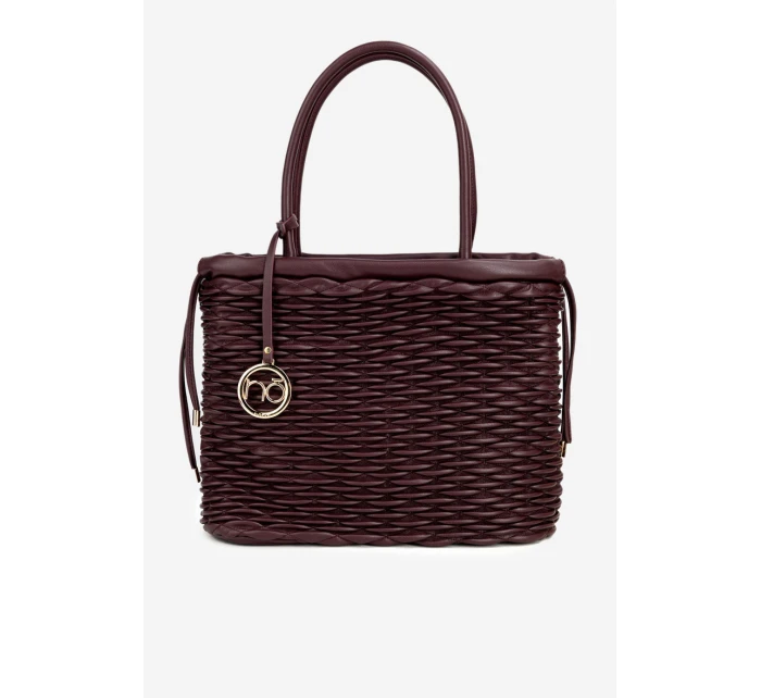 Dámska nákupná taška Nobo - bordová