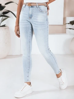Dámske push up džínsy svetlomodré FashionStreet UY2808