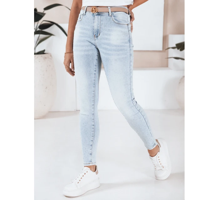 Dámské push up džíny světle modré Dstreet model 21992783 - FashionStreet Dámské push up džíny světle modré Dstreet model 21992783 - FashionStreet
