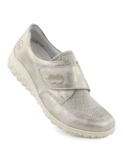 Dámská pohodlná polobotka na suchý zip model 21916775 - Rieker