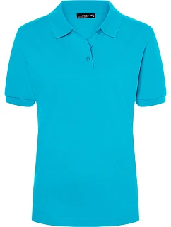 JN 71 Dámské piqué polo model 22436851 turquoise - Daiber