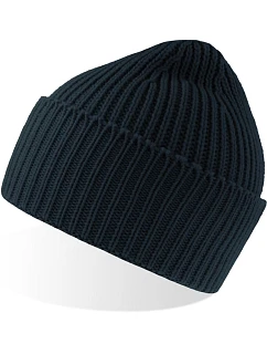 Atlantis Headwear Oak Pletená čiapka „Oak“ 33.0114 tmavomodrá